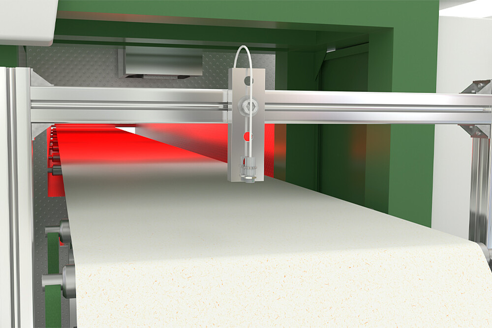 thermoMETER UCによる製紙時の乾燥工程監視