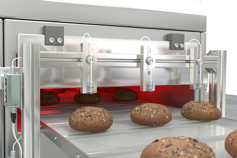 ベーカリー製品の温度測定